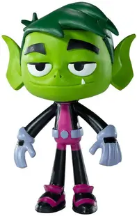 Figurină de acțiune The Noble Collection DC Comics: Teen Titans GO - Beast Boy (Bendyfigs), 9 cm