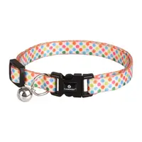 Zgarda pentru Pisici,flamingo, Arya Buline Multicolore 20-35cmx10mm