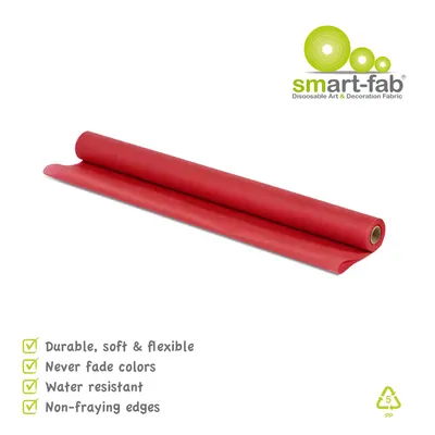 Rolă de hârtie textilă vișinie - 0.61 m × 5.5 m