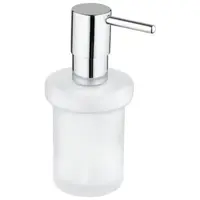 Dozator sapun lichid Grohe Essentials 40394001, 160 ml, Argintiu