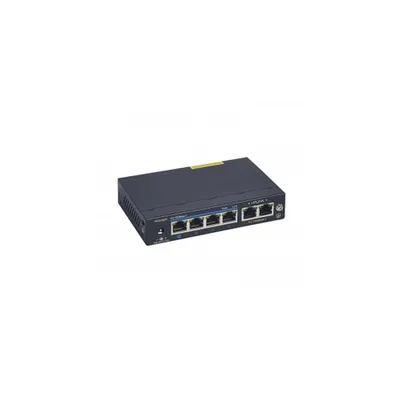 PoE Ethernet switch 10/100 mbps cu power supply and DIN rail fixing accessory