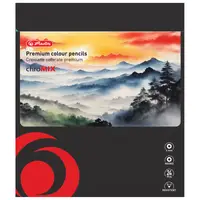Creioane blending rotunde, mina 4mm, 24buc/set, Artmate chroMIX, Herlitz