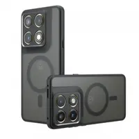 Husa MagSafe pentru Motorola Edge 70 Pro, Techsuit, PureFrost, Neagra Satinata