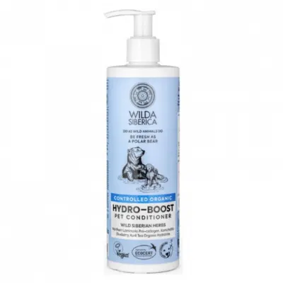 Sampon pentru caini pisici Wilda Siberica Hidratant 400 ml