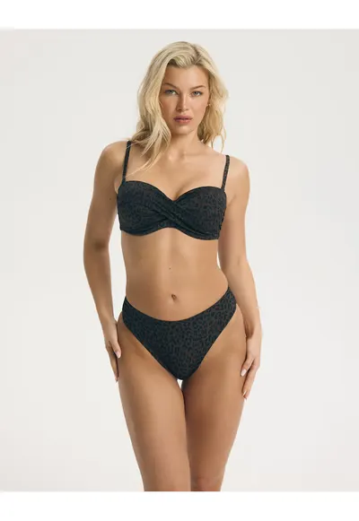 Slip de baie Figi Neted dama BASE - Maro bronz