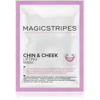 MAGICSTRIPES Chin & Cheek Lifting Mask mască hidrogel, cu efect de fermitate, pentru bărbie și față 1 buc
