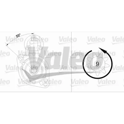Starter VALEO 433335