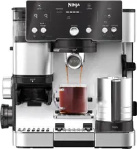 Aparat de cafea Ninja - Luxe Essential ES501EU, 2 l, negru/argintiu