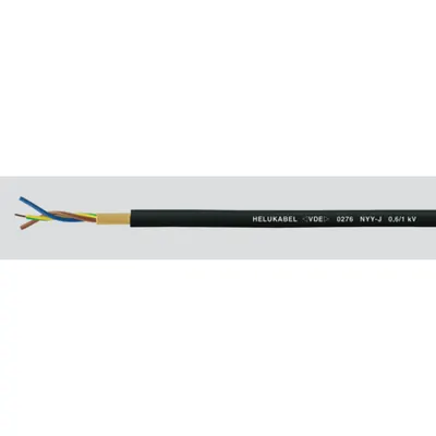 Cablu electric de putere 3x16 mm² NYY-J, cupru, 0.6/1 kV – pentru instalatii subterane si aeriene