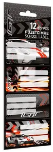 Etichete școlare Lizzy Card - Ford GT Silver, 12 buc