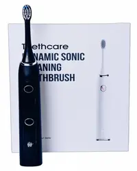 Periuță de dinți electrică IQ - Brushes Black, 2 rezerve, negru