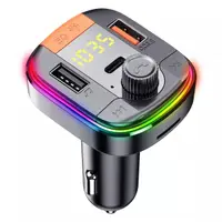 Modulator FM Bluetooth Yesido Y45, 2 x USB-A - 1 x USB-C - 1 x microSD