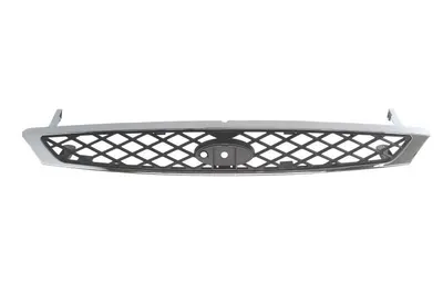 Grila radiator potrivit FORD FOCUS I, FOCUS I/combi; ZX3, FOCUS ZX5 1.4-2.0 1998-2005 pana in 2004 - (cadru cromat, GHIA, TÜV)