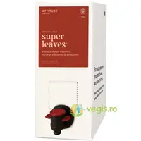 Rezerva Sampon si Gel de Dus 2in1 cu Bergamota si Ylang Ylang Super Leaves 2L