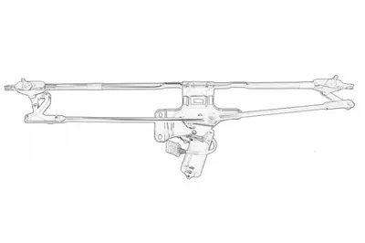 Mecanism stergator parbriz Fata potrivit IVECO EUROSTAR, STRALIS I 01.93