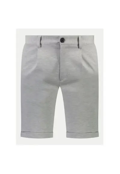Pantaloni scurti barbati - 303585570 - Poliester/Poliamida/Viscoza - Gri - Gri