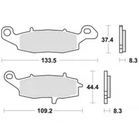 Placute frana EBC FA229 MCB682