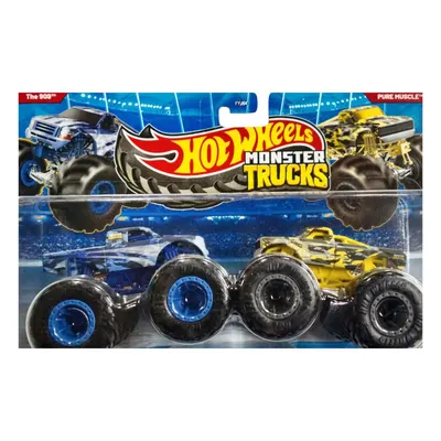 Set 2 masinute Monster Truck, Hot Wheels, The 909 & Pure Muscle, JLV77