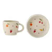 Set de veselă pentru copii 2 buc. din gresie Tatiana – Bloomingville Mini