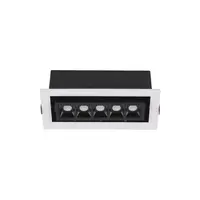 Spot CANTIA Nisipiu Negru Aluminiu 8W 220-240V 200mA 710Lm Philips 3000K CRI>80 UGR<19 Beam Angle 30° IP20 Adjustable 90° & Driver Phillips Included