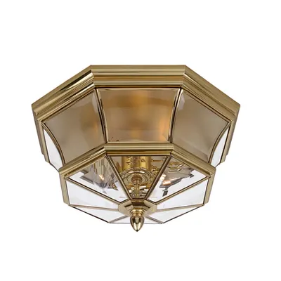 Corp de iluminat decorativ pentru exterior, Newbury 3 Light Flush Mount