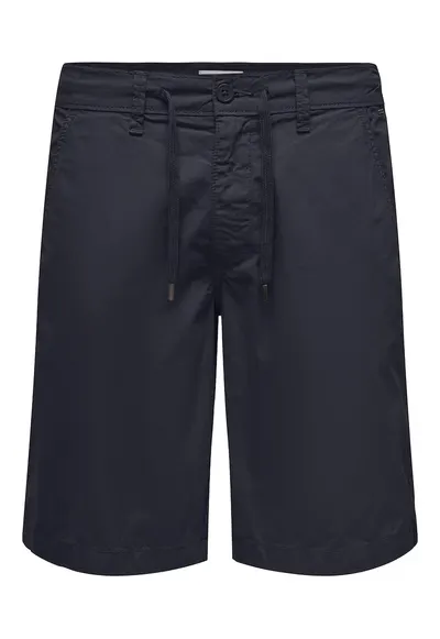 Pantaloni scurti barbati Sons - 22029213 - Bumbac - 2XL INTL - Bleumarin