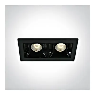Kita LED 2x2W 2x160lm 3000K 30° 700mA Dim negru