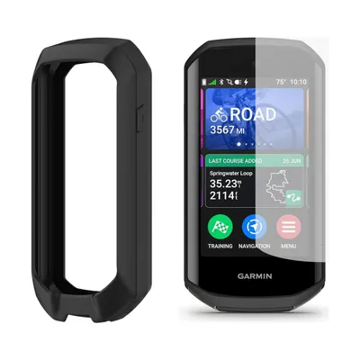 Husă silicon + folie hydrogel pentru Garmin Edge 1050