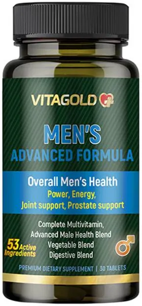 Men’s Advanced Formula, 30 comprimate, Vitagold