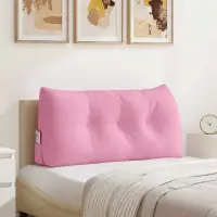 vidaXL Perna pentru spate Roz 100 x 24 x 50 cm țesătură