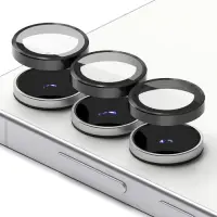 Folie de protectie Camera Spate Ringke pentru Samsung Galaxy S25 FE, Sticla Securizata, Set 2 bucati, Neagra