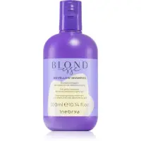 Inebrya BLONDesse No-Yellow Shampoo șampon pentru neutralizarea tonurilor de galben pentru părul blond şi gri 300 ml