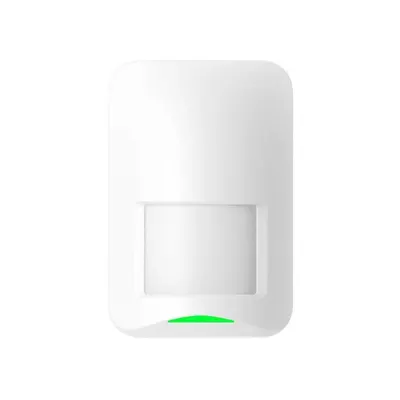 Detector PIR wireless Hikvision HiLook ALARM-D201P10-WE, unghi 90 grade, distanta 10 m, imunitate animale 24kg, alimentare 2 baterii AA