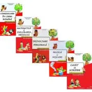 Pachet 5 caiete Clasa Pregatitoare: Comunicare in limba romana, Matematica, Dezvoltare personala, Muzica si miscare si Caiet de scriere