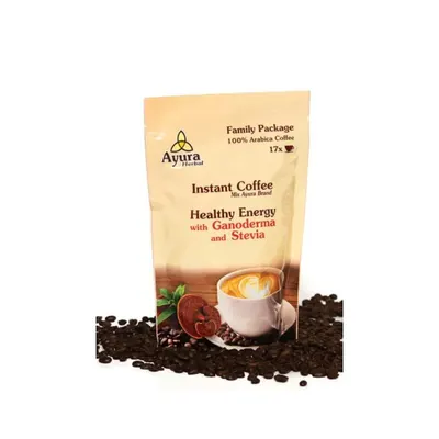 Cappuccino cu ganoderma si stevie, Family Pack, 250g, Ayura Herbal
