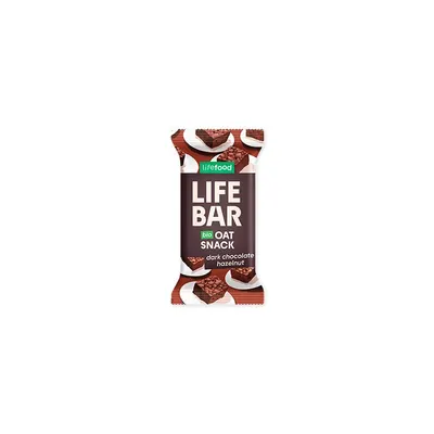 Baton de ovaz brownie bio 40g Lifebar