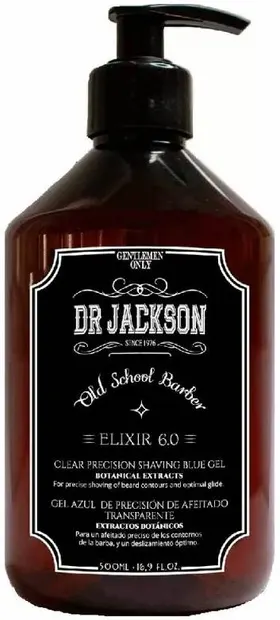 Dr. Jackson Gel pentru bărbierit precis Elixir 6.0, 500 ml