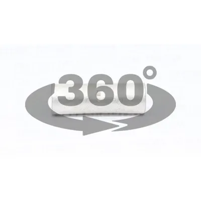 Mufa neizolata, cupru electrolitic stanat TH25 25mm2, (d1=6,8mm, L=26mm)