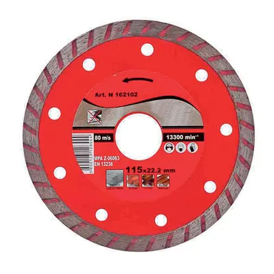 Diamond Cutting Disc Turbo 115x22.2mm