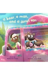 A Bear, a Man, and a Donut Van