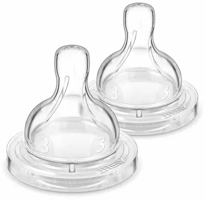 Tetine Philips Avent - Anti-colic 3.0, 3 picături, 3luni+, 2 buc