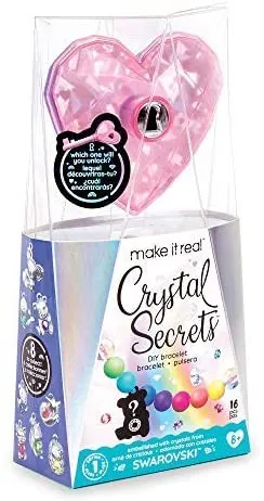Set creativ Make it Real - Brățări cu pietre Swarovski, sortiment