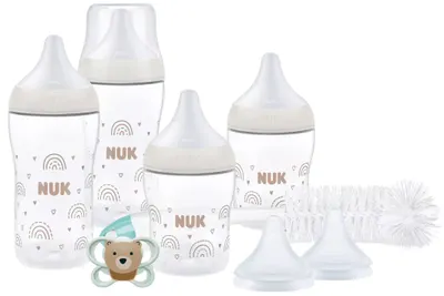 Set cadou NUK Perfect Match - TC, РР, 0 luni+, 8 piese, curcubeu