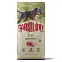 Carnilove True Fresh Dog Dry Duck Adult Small Breeds 12 kg
