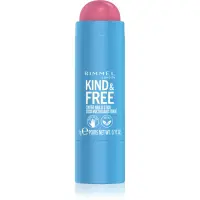 Rimmel Kind & Free machiaj multifuncțional pentru ochi, buze și față culoare 003 Pink Heat 5 g