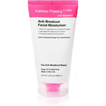 Carbon Theory Anti-Breakout Facial Moisturiser crema de fata hidratanta impotriva imperfectiunilor pielii