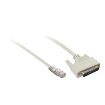 Cablu De Conectare Pentru Legatura Seriala Modbus - 1 Rj45/1 Sub-D 25 - 0,3 M