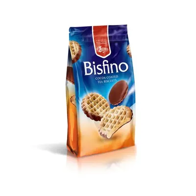 Leona Bisfino biscuiti cacao semiglazurati 150g Engros