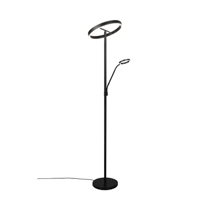 Lampadar negru LED (înălțime 180 cm) Willis – Trio