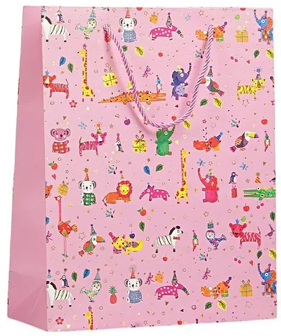 Pungă cadou Pentru copii - 26 х 32 х 10 cm, roz